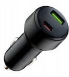 QUALO autós gyorstöltő Type-C Usb-c Usb szivargyújtó aljzat (GSM185311)