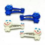  Gyerek mandzsettagomb fém-műanyag 4 db-os szett (0317-183)