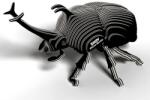 dodoland Öko 3D Bogár orrszarvú puzzle (EG_113)