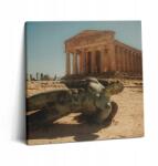 Wallfluent Vászonkép Irodába Grafika Templomok Völgye Szicíliában Olaszország (010030010270000075582)