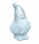 Trend-Deco Gipsz karácsonyi manó karácsonyra manó csillámos 14 cm (FG-9/2019)