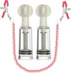  Mellbimbó bilincsek lánccal szívó pumpa csikló stimuláció mellbimbó (B0CNZ1CGD9)