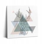 Wallfluent Fotó Fotótapéta Belső dekoráció Előszoba Geometrikus rénszarvas (010030010270000075256)