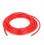  Poliuretán tömlő Pu 10x6, 5 mm Piros 1 mb (0222)