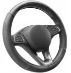  Cofit bőr kormányvédő huzat M 37-38cm fekete csúszásgátló