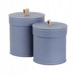 Bigso Tároló doboz szett Bigso Leonore kék 2 db (DEQ24BIG21881-215051)