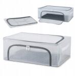  Rendszerező Tároló Doboz Vázzal Átlátszó Cipő Ruhák (ORGANIZER ZE STALAŻEM)