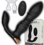 Boss Series Női Vibrátor Csúsztatható Prosztata masszírozó Férfiaknak távirányítóval Alkalmazás (WIBRATOR damski POSUWISTY masażer PROSTATY)