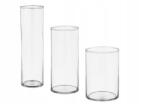 IKEA Henger váza, 3 db, átlátszó üveg (601.750.92)