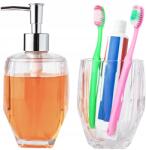 Karl Hausmann Fürdőszobai Szett Folyékony Szappan Adagoló Gél Szett Diszperziós +bögre (5905155029614)