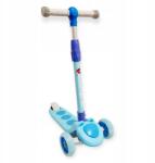 Blubell Gyerek egyensúly roller összecsukható háromkerekű Led kerekek 308 Kék (308)