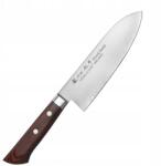 Satake Unique Mahogany VG-10 Japán Santoku kés 17 cm 801-133W (801-133W)