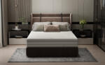 Somnart Saltea cu memorie Somnart Memory Tencel 140x200, inaltime 26 cm, 7 zone, aerisiere 3D AirMesh, husa detasabila si lavabila, fermiate medie (SAL.MMY.TNC.140X200X26) Saltea