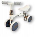  Gyerek kerékpár lovas egy éves két éves állítható nyereg és kormány (ELI 1003/R BIAŁY)