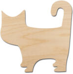 Loveart Cica fa dekoráció rétegelt lemezből Loveart Decoupage dekoráció (LOV-Sklejka)