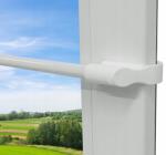 ESTAdeco Mini Teleszkópos Függönykarnis fúrás nélkül 45-75 CM Fehér (MINI KARNISZ BIAŁY TELESKOPOWY 45-75 CM)