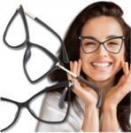 EdiBazzar Női Macskaszemüveg Cat nullás dioptriás Számítógép szemüveg szűrővel arany fekete (5905884047088)