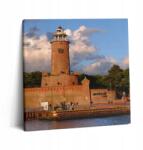 Wallfluent Canvas Fotó Vászon Szoba Látványos Világítótorony Kołobrzeg Lengyelország (010030010270000075520)