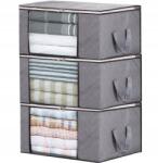  3 X Gomaihe Rendszerező Ruhatároló Doboz Táska Szekrény 90L