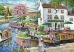 House of Puzzles - Puzzle Find the Differences No. 6 - By The Canal - 1 000 piese