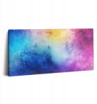 Wallfluent Fotó-Vászonkép Canvas Dolgozószoba Fa Kerettel Színes Foltok 100x50 (010030010010000075109)