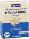 Hoyer Miere de Manuka in doze MGO 250+ bio, 12dz x 8g, Hoyer (MCT-BIO-NAT4002029064052)