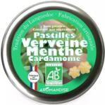 Aromandise Bomboane artizanale cu verbina, menta si cardamom bio, 45g, Aromandise (MCT-BIO-NAT3560468791287)