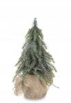 Artpol műfenyő kicsi juta 20cm ezüstös (134059)
