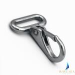 WAVE SEA A2 karabiner övfüllel 25 mm fém patentos karabiner kötélhez (WS6219)