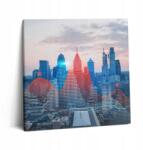 Wallfluent Vászonkép Ökológiai a philadelphiai felhőkarcolók vendégszobájába (010030010270000075964)