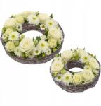 Trend-Deco Fakéreg takaró szett 2db-os virágos fóliával erkély dekoráció kertbe (TRE25ND016)