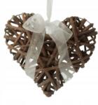 Paula Szív fonott medál 15 cm esküvő esküvői dekoráció (XY8020B)