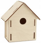 Loveart Madárház fa házikó Loveart 23 cm Dekoráció a kert díszítéséhez (LVSK-1246)