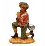 Włoska Karácsonyi betlehem figura. - Imádkozó vándor- 12cm magas figurákhoz (11150-31)