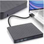 KRUX Meghajtó Külső Dvd-rw Író Usb 2.0 Krux Fekete Elegáns Stílusos (KRX0071)