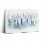 Wallfluent Fotó Falikép Canvas Kortárs Edzőterem Téli erdő 30x20 cm (010030010150000075307)