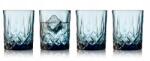  Lyngby Sorrento Whiskys Italos Pohár 4 db Kék (27732)