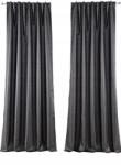  135/240 Barna Fényes Függöny (1 Db) (919252)