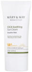 MARY&MAY Слънцезащитен крем за лице с тройно действие MARY&MAY CICA Soothing Sun Cream SPF50+ PA++++ (31395)