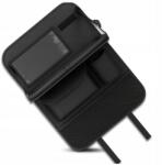  Háttámlás autós rendszerező asztallal és zsebekkel pohártartókkal (Czarny Organizer na Fotel Oparcie Stolik)