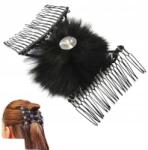  Gumiszalaggal nyújtható fém hajfésű (0028-38)