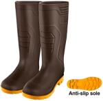 INGCO Cizme Protectie PVC, Inaltime 37 cm, Talpa Antiderapanta, Marimi 39-46 (SSH098L.39)