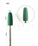 Crystal Professional Szilikon Polírozó Maró Crystal Professional #31 Közepes, Zöld (FZ-31)
