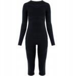 Viking Női termoaktív aláöltözet szett Viking Gaja 3/4 fekete S-es méret (500/25/5541/0900/S)