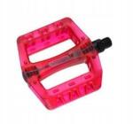 Wellgo Pedálok Wellgo B107 átlátszó piros bmx (1-PED109)