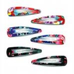  Hajcsatok Hajgumik virágok 6 db (1835 SA)