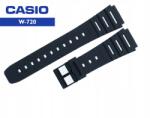Casio Eredeti szíj Casio W-720 W-741 készülékhez fekete 20mm (71604130)