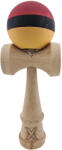 Flippy Kendama X Originala, Profesionala, Flippy, din Lemn, Rubber Grip, 18 cm, Rosu Negru Galben (teo-162398)
