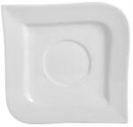 Ambition Csészealj 14×14 cm Ambition Hullám fehér 61225 (61225)