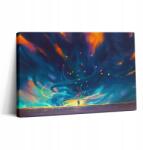 Wallfluent Vászon Falikép Hobbi Nappaliba Gyerek És Lufi 30x20 cm (010030010150000075087)